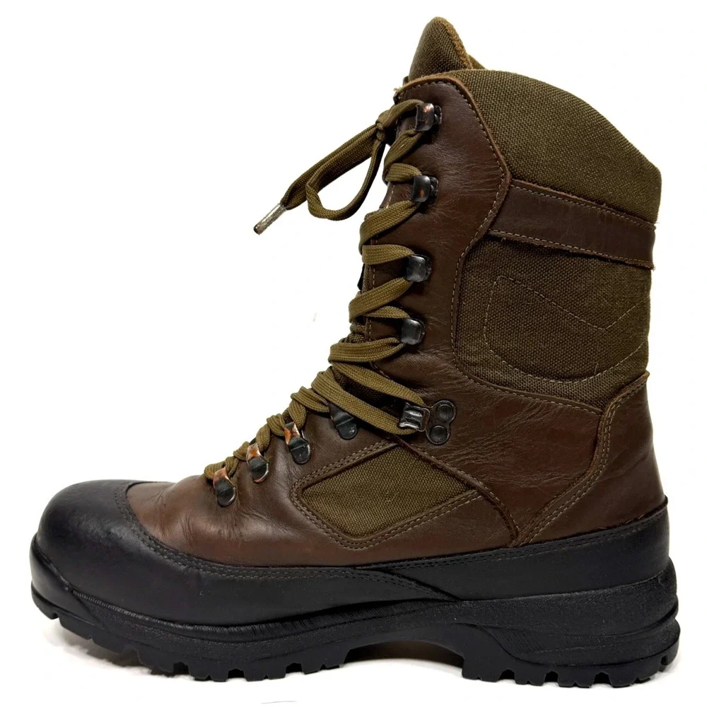 Beretta Boots Mens EU 42 US 8 Brown Green Gore Tex Hunting Outdoor Vibram Sole